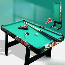 미니 당구대 포켓볼 접이식 실내 놀이 스포츠 펜션, 3.2cm 공 x 135cm - 접이식