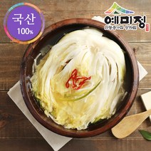 예미정 국산 백김치 5kg, 1박스