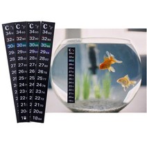 어항온도계 스틱 온 디지털 수족관 물고기 탱크 냉장고 온도계 스티커 온도 측정, [03] 5PCS