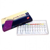 알파 아크릴 물감 12색, 단품