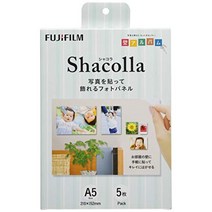 Fujifilm 사진 패널 Shacolla 5 조각 a5 wd kabe-a5s 5p, 1개