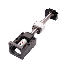 EU 창고 볼 스크류 SFU1605 / 300mm-1600mm 엔드 가공 BK12 + DSG16H 커플링 cnc 용 HM12-57 마운트, 04 1610 with HM12-57_03 400mm