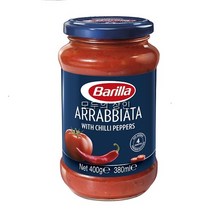[바릴라] [모두의상인] 이탈리아 1등 토마토스파게티소스(아라비아따), 1병, 400g