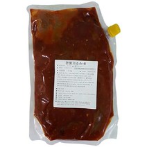 (냉장)캐드 깐풍기소스 2kg, 1, 해당용량