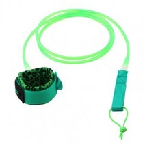 서핑 휴대용 보드 액세서리 발목 로프 360도 회전 피부 친화적 인 용품 패들 다리, 그린 12피트