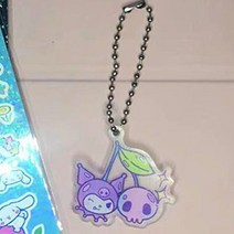 산리오 콜렉트북 카와이 귀여운 앨범 키 체인 쿠로미 시나모롤 마이 멜로디 뱅크 카드 식사 Id 지하철 가방 펜던트 선물, [20] 20