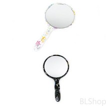 원형 휴대용 화장품 미용실 손잡이 거울 손거울 대형