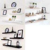 무지주선반 아이비무지주선반 선반 깔끔한선반 인테리어선반 화이트/오크/블랙, 블랙