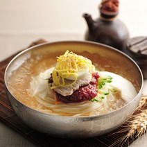 고급밀가루로 만든 선비찬 옥천 밀면사리 2Kg + 육수 10봉, 1세트