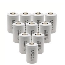 밀워키 보쉬 배터리 3400mah 1.2v 충전식 sub c 전기 드릴 스크루, 26개