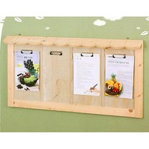어린이집 유치원 diy 클립형 알림 게시 판 칠판 보드, 1개, 선택안함