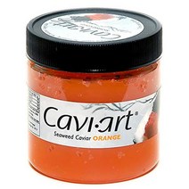 Cavi Art 캐비 아트 해초 캐비어 오렌지 비건 99g VEGAN Seaweed Caviar