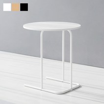 마켓비 DUGED 사이드테이블 원형 D55, 내추럴 5940.8114