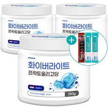 프리바이오틱스가루 프락토올리고당 분말 유산균 유산균먹이 자연성분 프리바이오틱스 치커리추출물 대용량, 3개, 250g