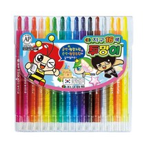 문구랑만들기랑 지구화학 투명이 색연필 14색~50색 샤프식색연필 어린이날선물, 16색