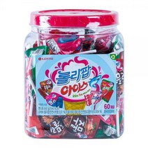 롯데 롤리팝아이스 60입 사무실 탕비실 교회 간식 과자 주전부리