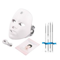 고주파마사지기 진동클렌저 마사지기 얼굴 피부 케어, 7색