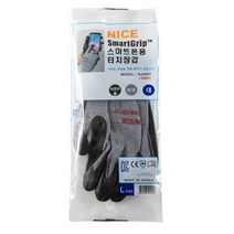 다솔낚시마트 2동탄점 성진나이스 SJ420T 스마트폰용 터치장갑 NBR코팅, L (대)