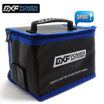 큐가방 당구가방 큐케이스 당구큐가방 소프트 가방 내화 방수 방폭 휴대용 안전 가방 레이싱 드론 자동차 배터리, 3개