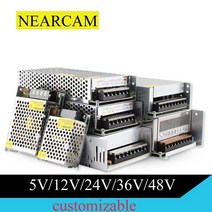 NEARCAM-홈 개선 스위칭 전원 공급 장치 변압기 AC-DC5V 12V 15V 24V 36V 48V LED 조명 어댑터, [11] adjustable 0V-48V, [06] 15A