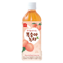 스위츠 복숭아녹차 500ml 24개입 /편의점 녹차 음료 ksmarket, 스위츠 복숭아녹차 500ml 24개