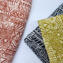 원단style 대폭 레이온원단 인디언패턴 3컬러 [A55-11] 시원한 여름 블라우스 원피스, #2벽돌