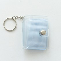 인생네컷앨범 초음파앨범 성장앨범 본식사진 웨딩포토북 1/2 인치 미니 사진 앨범 작은 열쇠 고리 장식 조각 투명 삽입 저장 ID 카드 책 키 체인 선물 포토 홀더, [01] 2 inch white