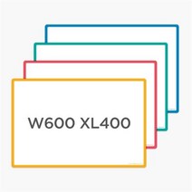 GBG 마그피아 고무자석 칼라보드 W600 X L400, 그린