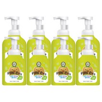 해피바스 키위랑 손씻자 버블 핸드워시 250ml 8개