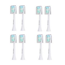 휴비나인 전동칫솔리필 SarmocareS100 S200 울트라 소닉 전동 칫솔 교체용 헤드 브러시, 없음, 8 white s100 head