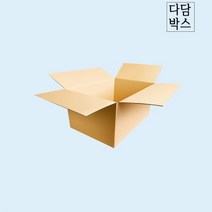 다담박스 우체국6호박스 택배박스 이사박스 손잡이박스 520X480X400 10장, 10개