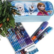 [미국직수입] 디즈니 겨울왕국 필기구 실속 세트, 1개