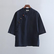 차이나카라 절복 생활한복 콩단추 춘추 개량한복 린넨 법복 승복