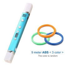 Myriwell-3D 펜 LED 스크린 스마트 3D 프린팅 모바일 전원 공급 장치 USB 충전 어린이 장난감 생일 선물, 푸른