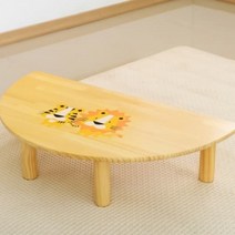 기타 바보사랑[디작소] 숲속친구 반달 이런이 공부 책상 테이블 HG-6612, 직사각책상(풀뎅이)