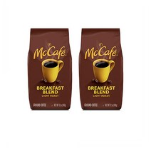 McCafe 맥카페 블랙퍼스트 블렌드 라이트 로스트 340g 2팩 Breakfast Blend Light Roast Ground Coffee