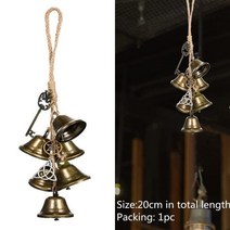 윈드 차임 6 튜브 바람 종소리 정원 야외 생활 장식 금속 매달려 커피 숍, 5