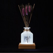 [쇼핑은 달달해] 디어엔젤 LED 플라워 무드등 디퓨저 플라워베드 200ml, 상세 설명 참조