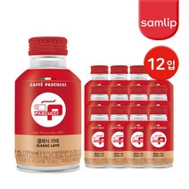 삼립 파스쿠찌 RTD 골든삭 아메리카노/ 클래식 라떼 275ml 캔커피 6입 12입, 12개