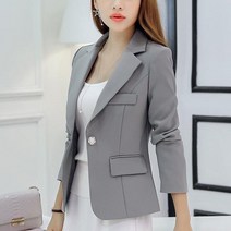 여성 자켓 a919 기본 오버핏 트위드 퀼팅 양모 노카라 린넨 숏 앵커 스타다움 루즈핏 더블 블레이져
