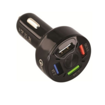 차량용 USB 멀티 포트 4개 고속 충전기 차량 시거잭 고속 충전기 동시충전 QC 3.0, 차량용 시거잭 USB 멀티 포트 고속 충전기