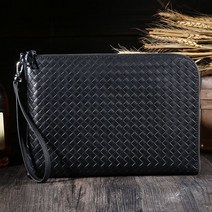 남자 클러치백 남성 보세 일수 가방 소가죽 파우치 선물 스타일 캐주얼 패션 브리프 손잡이 수제 코디 OA12