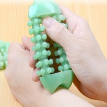 휴대용 롤링 손마사지기 손바닥 지압기 수족냉증 혈액순환, 1개