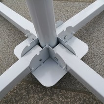 [풀리줄리] 접이식 철제 파라솔받침대 사각 파라솔고정 지지대 간편 (사각)