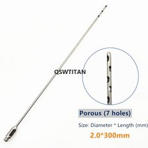 지방 흡입 공구 7 구멍 지방 흡입 수술 용 캐las 러스 스템 셀 용 스테인레스 스틸 지방 이송 바늘, 01 Size  2.0-300mm
