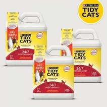 타이디캣 247 퍼포먼스 고양이 모래 6.35kg, 54개입