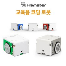 코딩실습교육 햄스터 블루투스 로봇(+동글) 과학교구 STEAM, 화이트