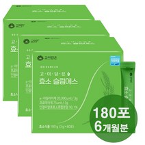 고이담은 효소 슬림에스 3gX60포(180g) 2개월분, 3gX60포x3통 6개월분, 3g, 3개