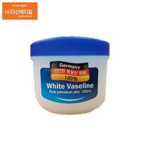대일제약 독일 화이트 바세린 페트롤리움(100%) 100ml 3개 보습 백색바세린 피부보호 발꿈치 각질제거 바디크림