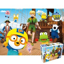 퍼즐피플 뽀로로 1003200피스 어린이퍼즐 직소퍼즐, 뽀로로 피터팬 100피스, 100p, 퍼즐유액 포함